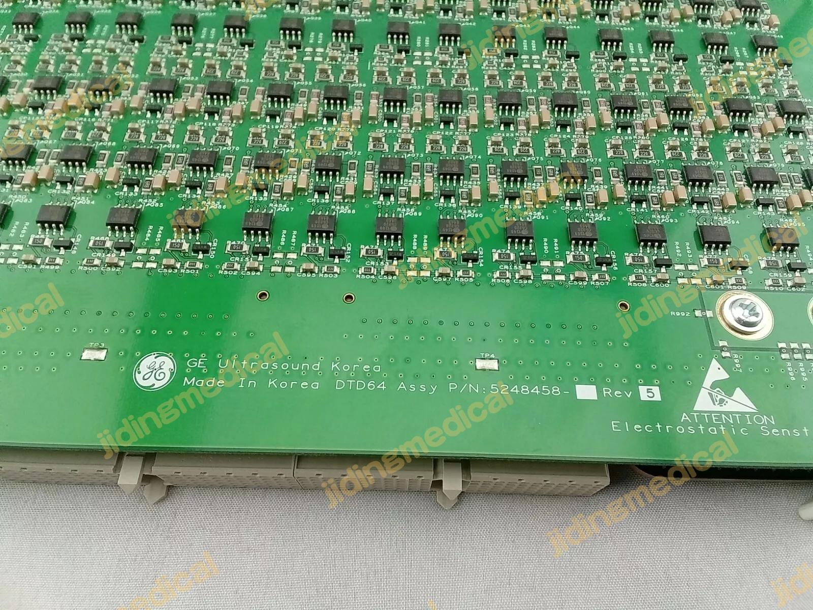 GE LOGIQ P6 ULTRASOUND DTRX64II ASSY PN 5212114-3 PN 5399198