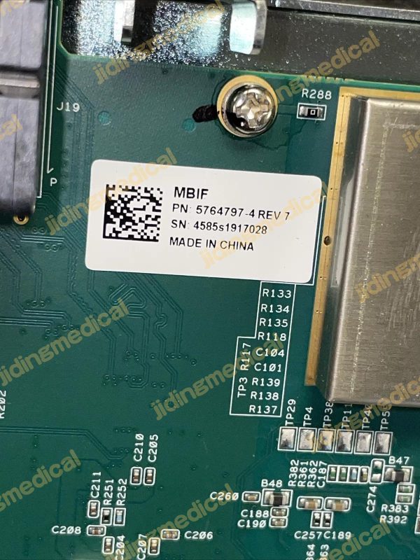 GE Ultrasound Part; BIF SUPPORT Assy PN: 5766326 -BIF & Board MBIF PN: 5764797-4 - Image 2