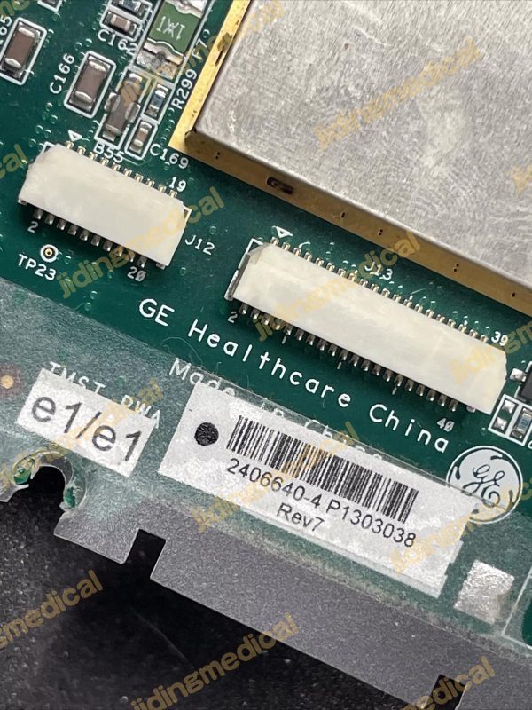GE LOGIQ E Ultrasound System Part; TMST PWA Board PN: 2406640-4 PWB: 2406636-2