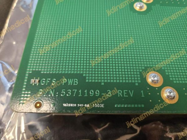 GE LOGIQ S6/S7/S8 ULTRASOUND GFS ASSY BOARD ASSEMBLY BOARD, 5371196-2 REV