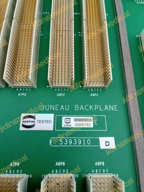 Ge PWA 5393910 D Juneau Backplane Board PW 5393910D for Logiq E9 Ultrasound - Image 2