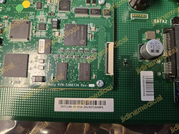 GE LOGIQ S6/S7/S8 ULTRASOUND GFS ASSY BOARD ASSEMBLY BOARD, 5371196-2 REV - Image 2