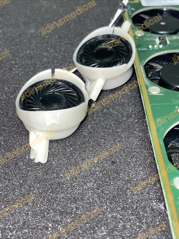 GE VIVID I FANS BOARD ASSY PN: R2376696 , Fans BD V3 pn: R2378937-2 & 2 Speakers - Image 2