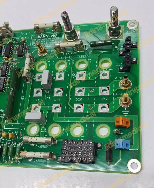 GE Mammography Senographe DMR+ Supply Command Board 2121398 004 - Image 2