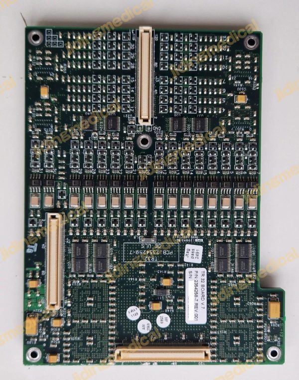 GE Vivid i Ultrasound TR32 BOARD V.7 P/N 2354258 -7 REV 001 - Image 2