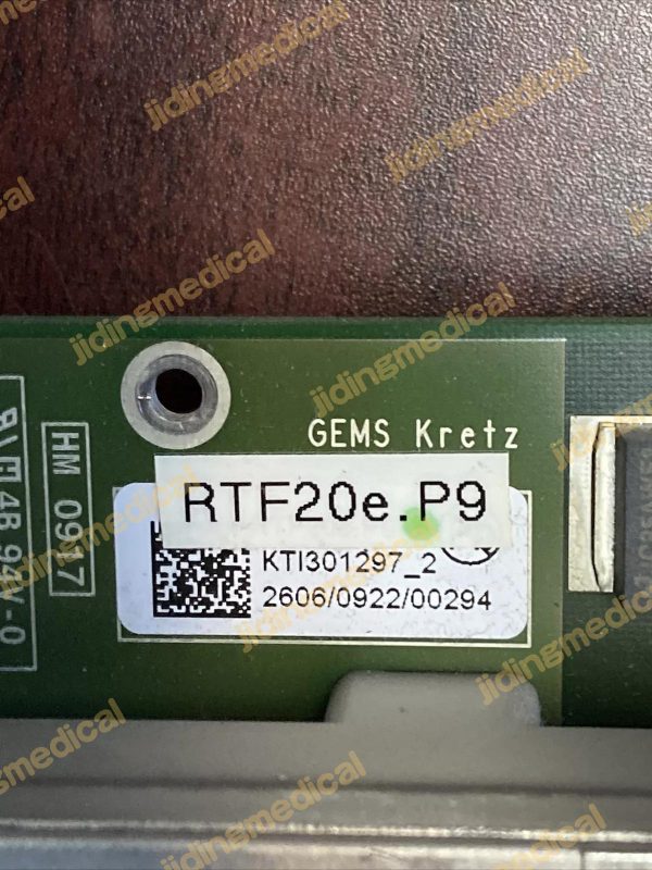 GE Voluson E8/E6 RTF BEAMFORMER Model RTF20e.P9 / KTI301297_2 / KTZ301297_2 - Image 3