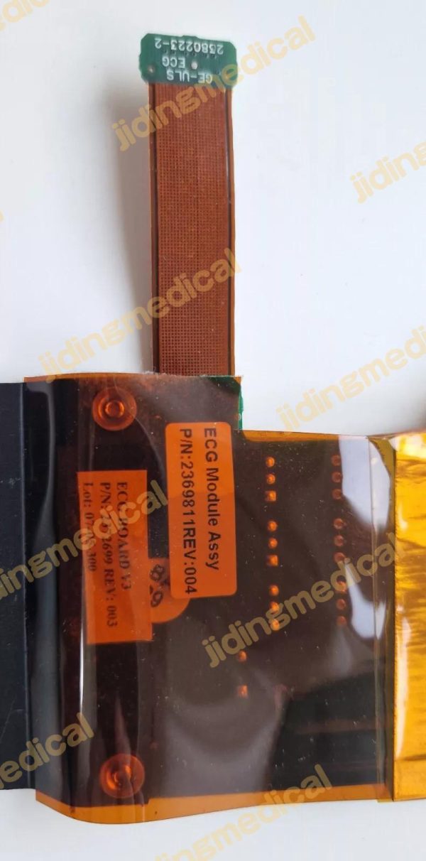 GE Vivid i Ultrasound ECG Module Assy P/N 2369811 REV 004 + ECG BOARD V3 - Image 3