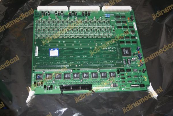GE Medical Logiq 200/400 PRO Ultrasound TBF ASSY board 2216833-3 +2220783 PGUN 4 - Image 2