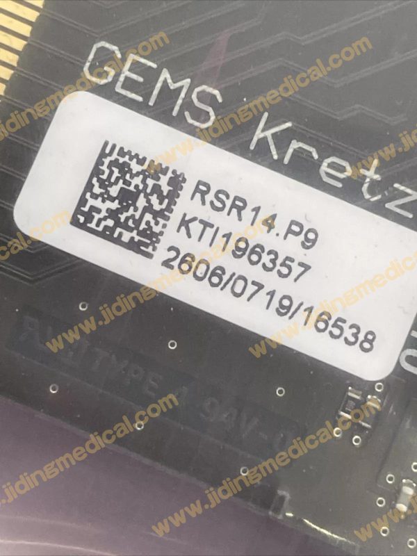 GE VOLUSON E8 / E6 RECEIVER Sub board MODEL : RSR14.P9 KTI196357 - Image 4