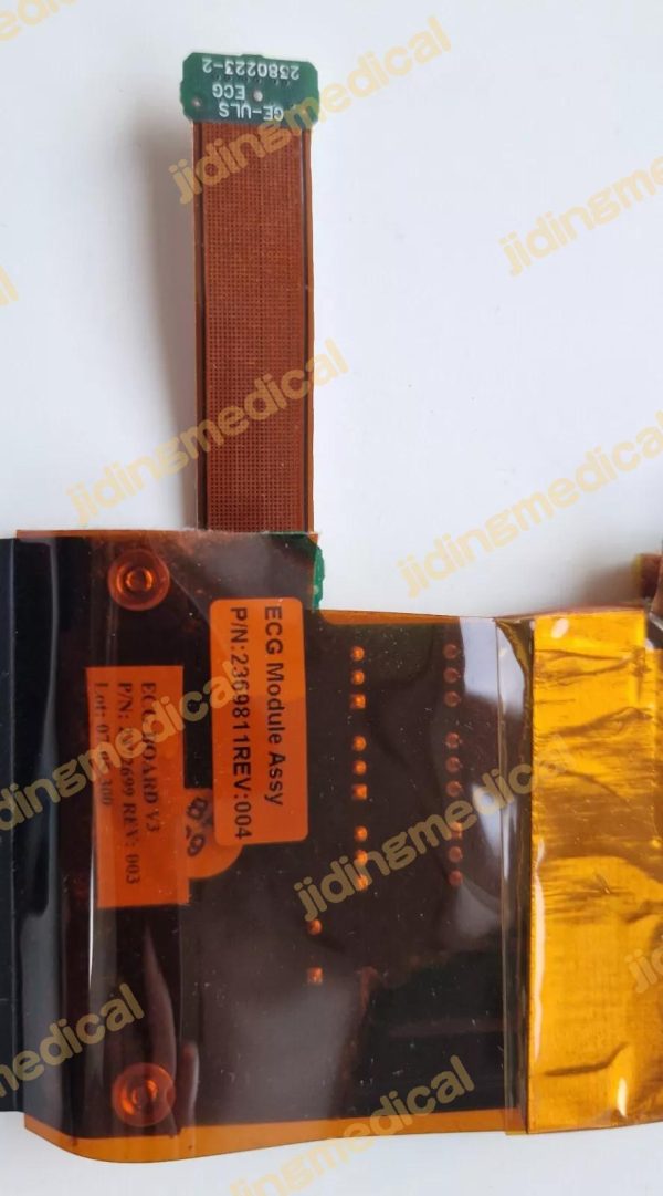 GE Vivid i Ultrasound ECG Module Assy P/N 2369811 REV 004 + ECG BOARD V3 - Image 5