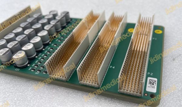 GE Healthcare Vivid E9 Ultrasound Frontplane Board GA200760-03 PCB GA302760 - Image 3