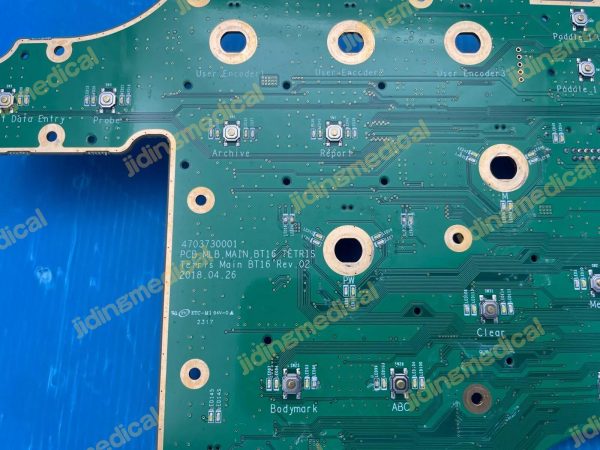 GE Ultrasonic Tetris BT16 MLB Mainboard PCB Board 4703730001 - Image 4