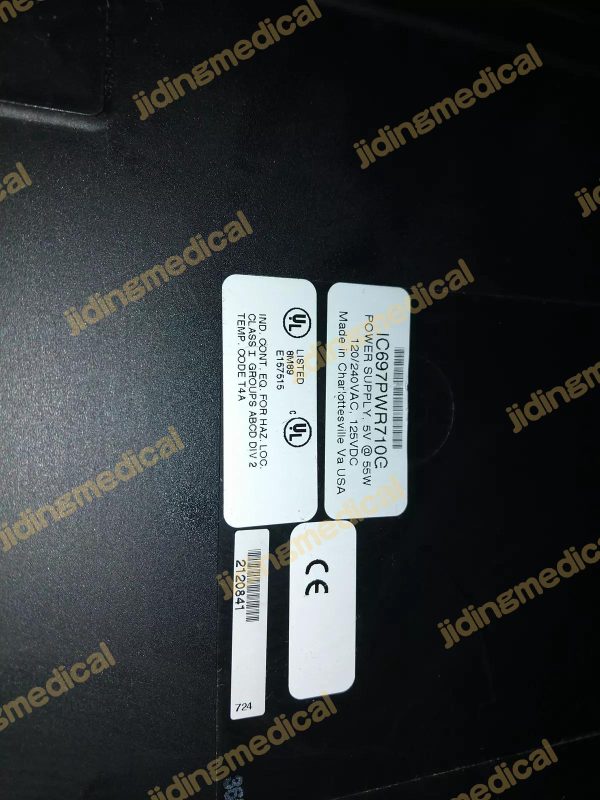 Ge Fanuc IC697PWR710G Power Supply Module Rev G 5V @ 55W 120/240VAC 125Vdc - Image 2