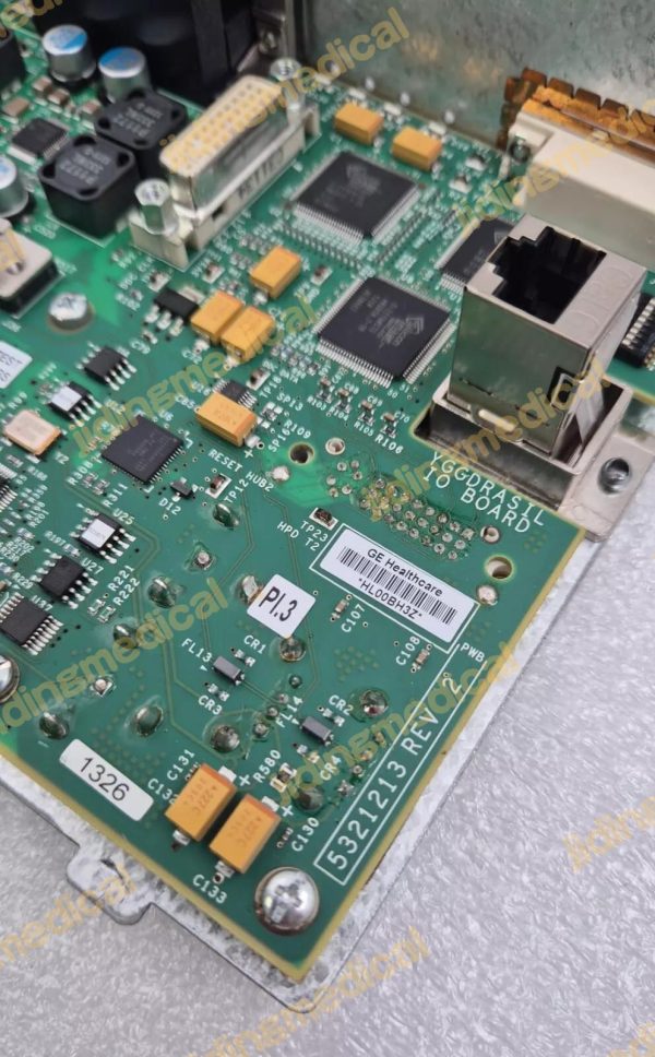 GE LOGIQ Vivid E9 ULTRASOUND YGGDRASIL IO BOARD 5321213 REV 2 / GA200878 - Image 5