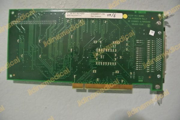GE Logiq 5 VINGMED Ultrasound FA302570 REV. F FB200973-C PC2IP PCI Board - Image 2