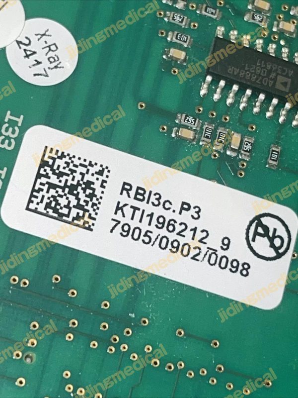 GE VOLUSON e/i RBI BOARD RBI3c.P3 / KTI196212_9 - Image 2