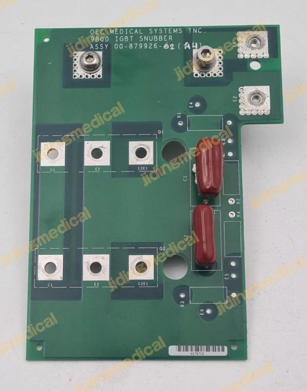 GE OEC 9800 C-ARM IGBT SNUBBER 00-879926-02 (A4) Board W/ Bussman FWX-70A