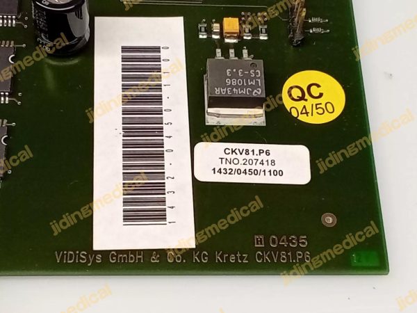 GE Voluson 730 Ultrasound CKV Board Assembly Model CKV81.P6 TNO.207418