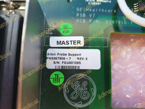 GE Vivid PSB V7 Probe Selector Board Assembly Model 5397910-7, 5397909-7 Rev 2 - Image 2