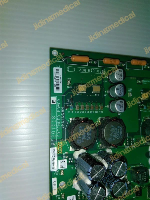 GE 5201018 E Logiq E9 Extended Power Shutdown Board Module card /5201019 3