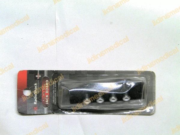 New sealed Radioshack Four Rca (phono) Jack Board