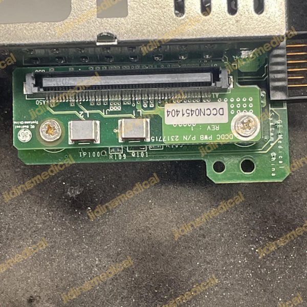GE LOGIQBOOK DCDC ASSY: 2382376-2 PWB: 2317715 Small Board: 2382378 PWB: 2382520