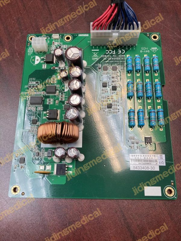 GE Logiq E9 R5/R6 BEP Power Continuos Board Model 5433408-30/DAC-BA04