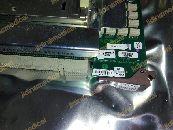 GE GA200714-3 LOGIQ E9 Ultrasound RELAY BOARD GA302475 Rev 02 Vingmed - Image 3