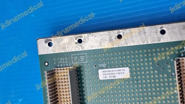GE ULTRASOUND VIVID 3 DIASONICS BACKPLANE BOARD V6 2253031-1 - Image 2