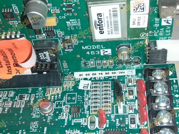 DMP XR500NPCB Command Processor Panel XR500 PCB With Network PC-0074 R6 + 463C
