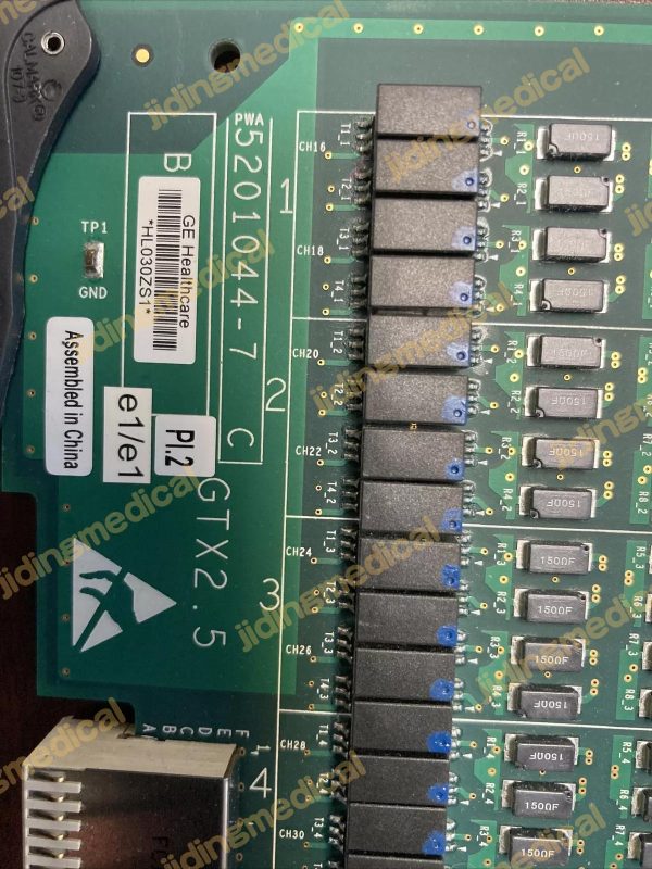 GE Logiq E9 GTX2.5 Board Model 5201044-7 - Image 2