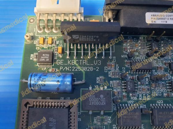 GE Vivid 3 PCI Keyboard and Audio Control Board Model 2253027-2 - Image 2