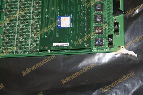 GE Medical Logiq 200/400 PRO Ultrasound TBF ASSY board 2216833-3 +2220783 PGUN 4 - Image 3