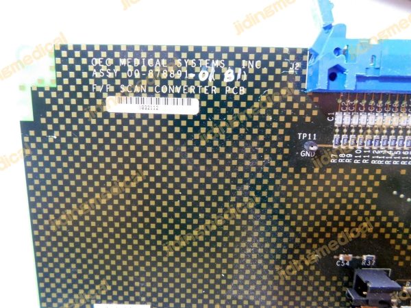 00-878891-01 F/F FULL FRAME SCAN CONVERTER BOARD FOR GE OEC 9600 C-ARM - Image 2