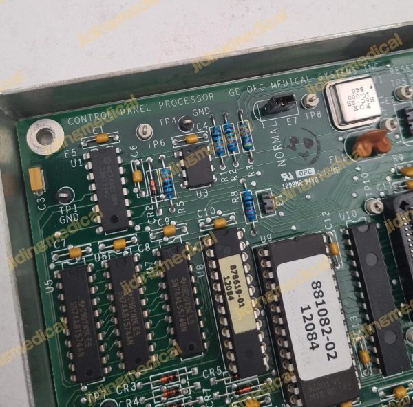 GE OEC 9800 C-ARM CONTROL PANEL PROCESSOR Assy 00-878488 & I/O 00-880324 Boards - Image 2