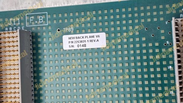 GE ULTRASOUND VIVID 3 DIASONICS BACKPLANE BOARD V6 2253031-1 - Image 4