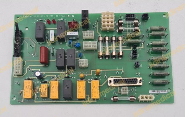 GE OEC 9800 C-ARM POWER/MOTOR RELAY PCB ASSY 00-879325-01 (C) Board - Image 2