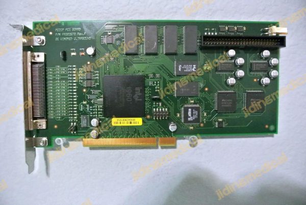 GE VIVID 5 VINGMED Ultrasound FA302570 REV. F FC200617-01 PC2IP II PCI Board - Image 2