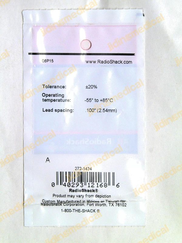 NEW! RadioShack 1.0uF Tantalum Capacitor 2721434 - Image 2