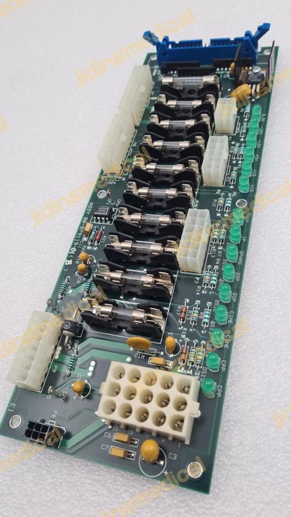 GE OEC DC DISTRIBUTION ASSY 00-879119-01 (B) Board for 9800 Workstation - Image 5