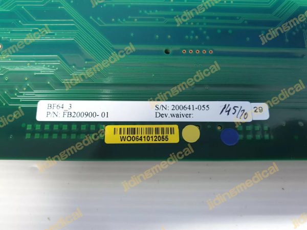 GE Vivid Ultrasound Beamformer Board FB200900-01 - Image 3