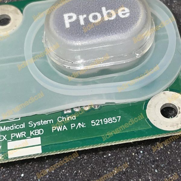 GE LOGIQ C5 POWER / PROBE BUTTON BD PWR_KBD P/N: 5219857 PWB: 5220591-2 - Image 5
