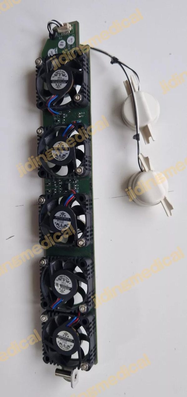 GE Vivid i Ultrasound Fan Board Assy P/N 2376696 REV 005 + FANS Board + Speaker - Image 2