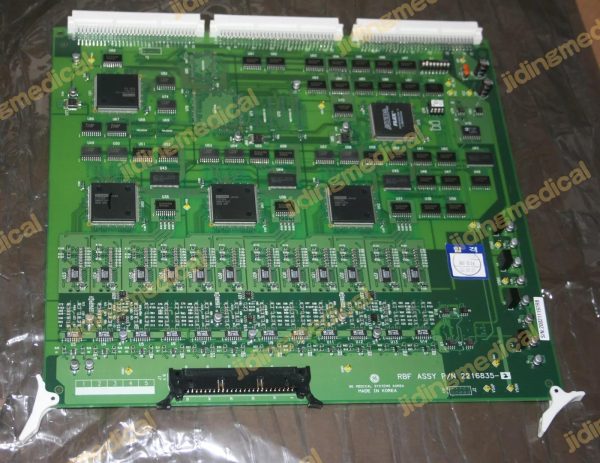 GE Medical 2216835-2 Logiq 200/400 PRO Ultrasound RBF ASSY board -1 Card Module - Image 2