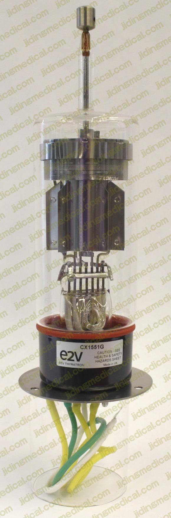 CX1551G TELEDYNE E2V THYRATRON Deuterium-filled tetrode thyratron, featuring low jitter and low anode delay time drift. Suitable for use at high pulse repetition rates, in parallel for switching higher powers, or for switching long... REGULAR PRICE